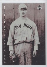 1994 Upper Deck Ken Burns Baseball: The American Epic Lou Gehrig #37 HOF 0e3