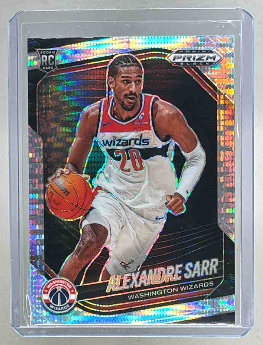 Alexandre Sarr 2024 Panini Prizm Black #46 Pulsar Rookie RC