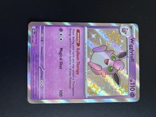 Pokémon TCG Wigglytuff Paldean Fates Shiny Holo Rare Card 147/091