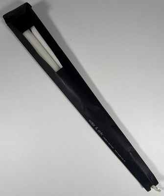 Ester & Erik Kerzen 40 cm weiß (2er Set) Tafelservice Dänemark 