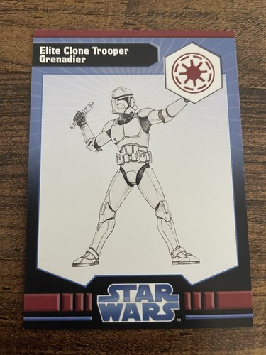 Star Wars Miniatures Clone Wars Elite Clone Trooper Grenadier 11 Clone Trooper