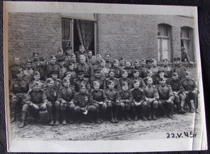 Large Russian Soviet photo of military personal, May 22/1945.