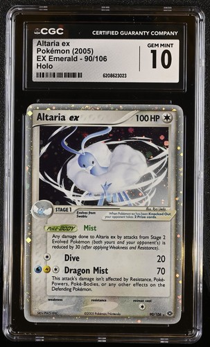 Altaria ex graded CGC 10 for sale on eBay