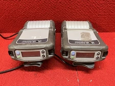 Used Set of 2 Zebra Thermal Label Printers Plus Wireless Bluetooth #QL320 Mobile