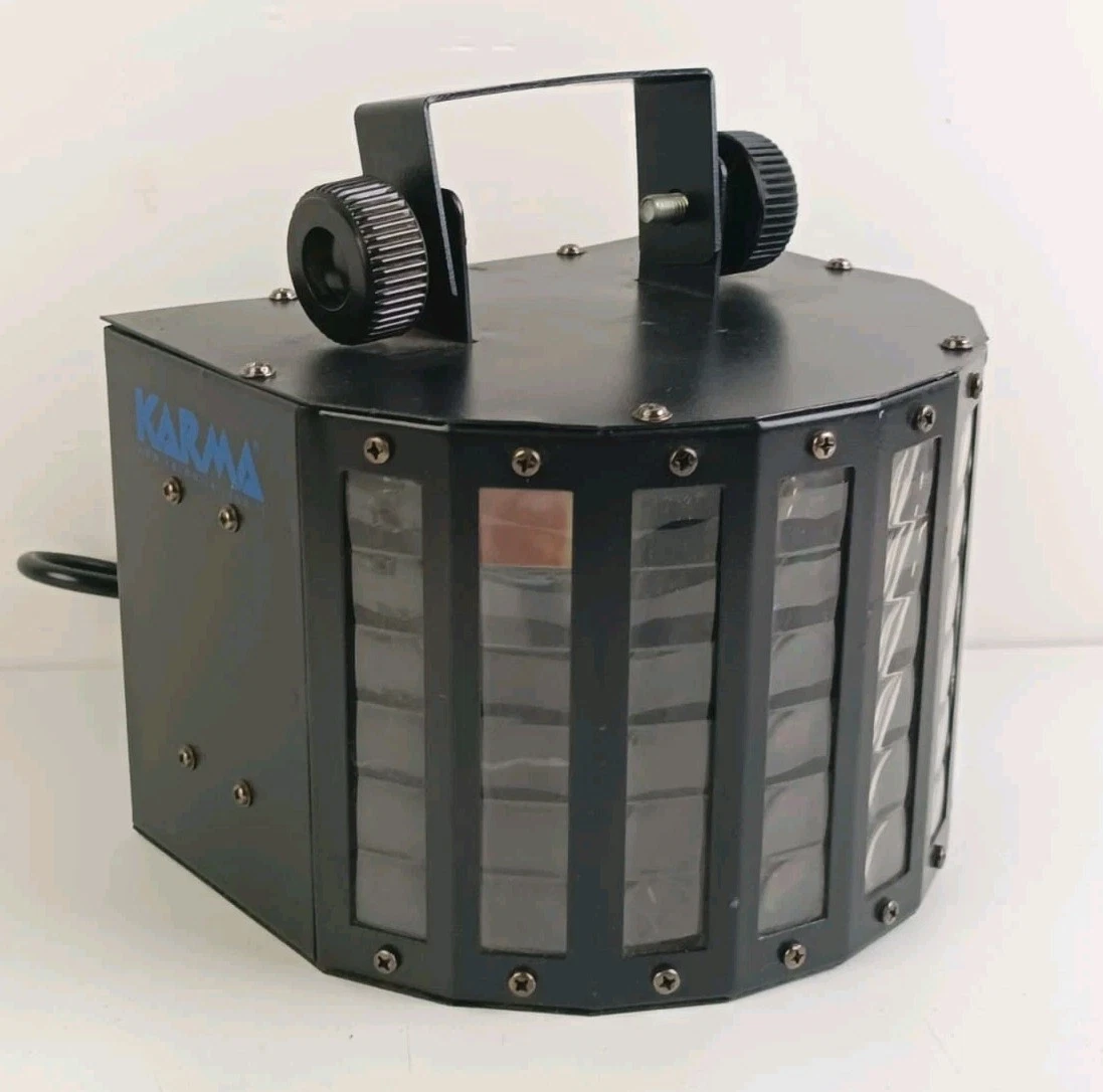 Karma DJ LED - Efecto Luces Discoteca - 20x14x17 Cm - Funcionando