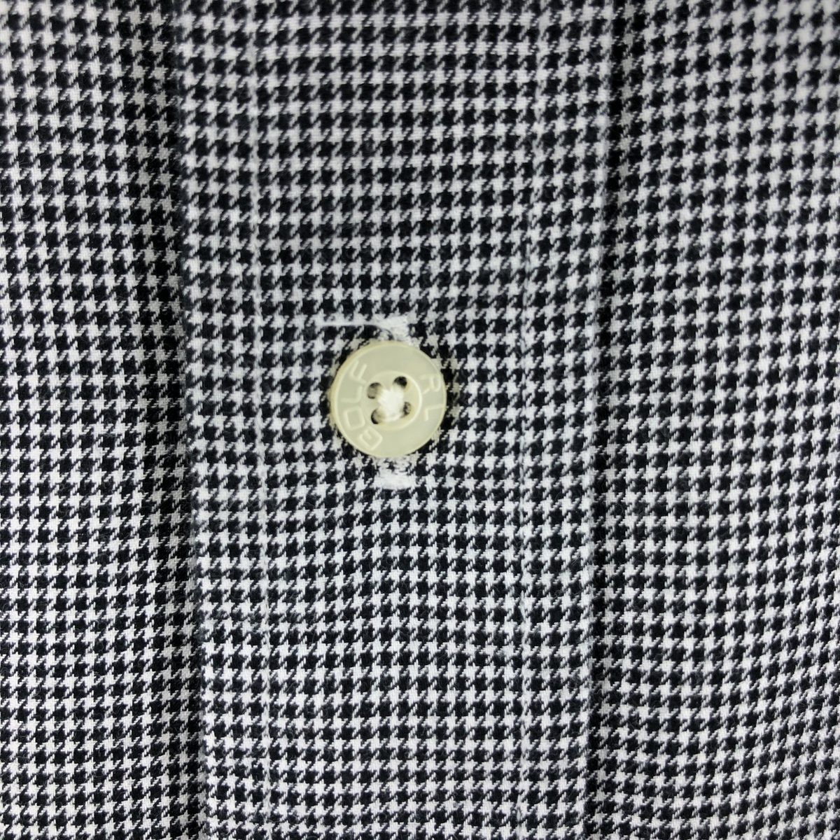 Vintage Ralph Lauren BLAKE Houndstooth Pattern Sh… - image 4