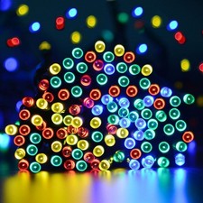50/100/200 LED Battery Power Fairy Garden Lights String Outdoor Xmas Tree Lamp