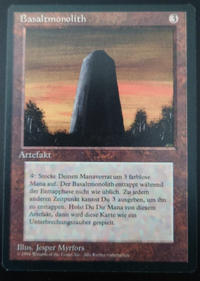 Basaltmonolith (Basalt Monolith)   Deutsch FBB 3rd (1994)   excellent+