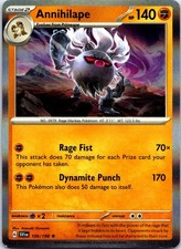 Annihilape 109/198 Rare Scarlet & Violet Pokemon Holo NM