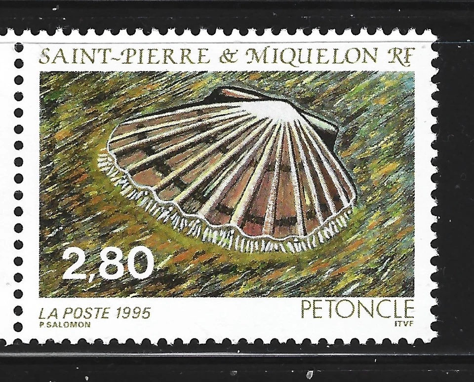 St.Pierre & Miquelon 1996 #616 Shellfish - MNH (Set of 4) - Image 4 of 4