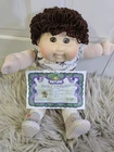 2008 BLE Cabbage Patch Babyland Exclusive With Teeth Birth Certificate 20"