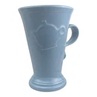 Fiesta Pedestal Mug Periwinkle Blue Fiestaware 18 oz  Cappuccino Carafe Icons