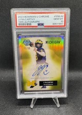 2023 Bowman University Chrome Sapphire Football Cards Checklist and Odds 25