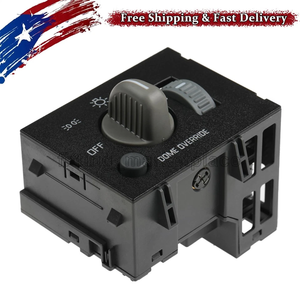 Interruptor de faros 93443101 para camión Chevy SUV 1995-1999 C1500 C2500 C3500 K1500 Foto 4 de 4