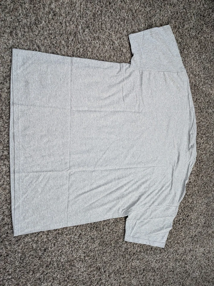 Camiseta de béisbol Ebbets Field Franeels logotipo clásico gris 2XL para hombre Foto 2 de 4