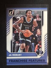 2024-25 Panini Donruss Ja Morant Franchise Features Blue Winter /75 Grizzlies #8