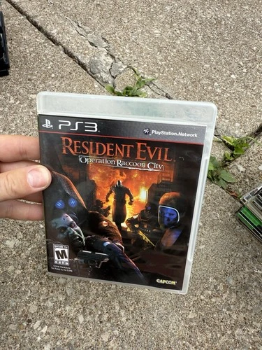 Resident Evil Operation Raccoon City PS3 PlayStation 3 Rare Video Game CIB Works