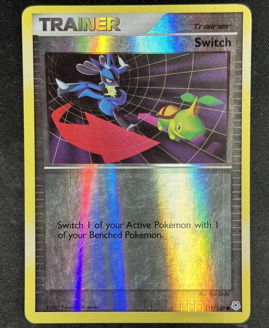Switch Trainer - 119/130 - Diamond & Pearl - Reverse Holo - Pokémon TCG 2007
