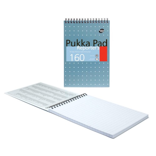 Pukka Pad | Reporter's Pad | 160 Pages | 140mm x 205mm - Picture 7 of 8