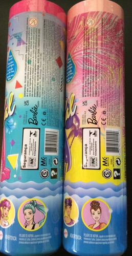 2 X Barbie Color Reveal Dolls 7 Surprises Brand New Sealed Sun & Sand/ Patchwork - Picture 3 of 5