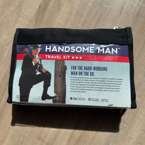 Duke Cannon Handsome Man Travel Kit With 7 Grooming Essentials - Picture 2 of 9