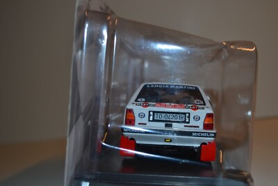 Lancia Delta HF-4WD Monte-Carlo 1988 Miniature Saby 1/24, Collection WRC, Sous Blister D'occasion