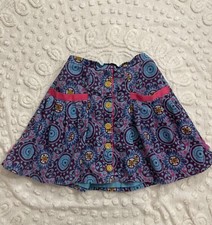 Matilda Jane Paint By Numbers Corduroy Skirt Size 6 