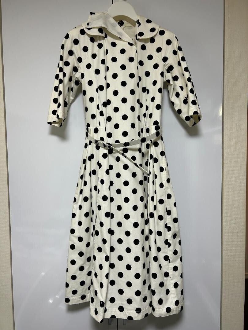 Comme des Garcons One Piece Polka Dots White x Black Size XS Comme des Garcons One Piece Polka Dots White x Black Size XS
