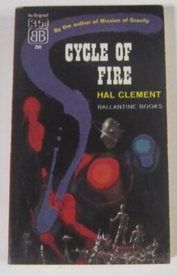 Cycle of Fire Hal Clement PB 1st Ballantine (1957)