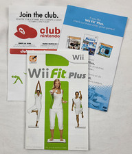 Wii Fit Plus Nintnedo Replacement Manual and Inserts