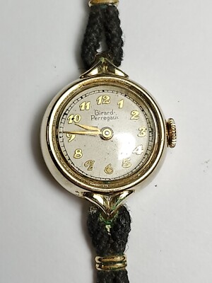 Antique Girard Perregaux swiss automatic ladies 10k Gold Filled
