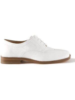 Maison Margiela - Tabi Split Toe crinkle Leather Derby Shoes Maison Margiela - Tabi Split Toe crinkle Leather Derby Shoes