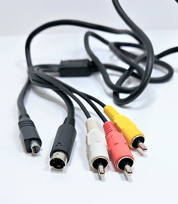 Genuine Original SONY AV Cable For Handycam Camcorder DCR-DVD201 DCR-SR67 Etc..