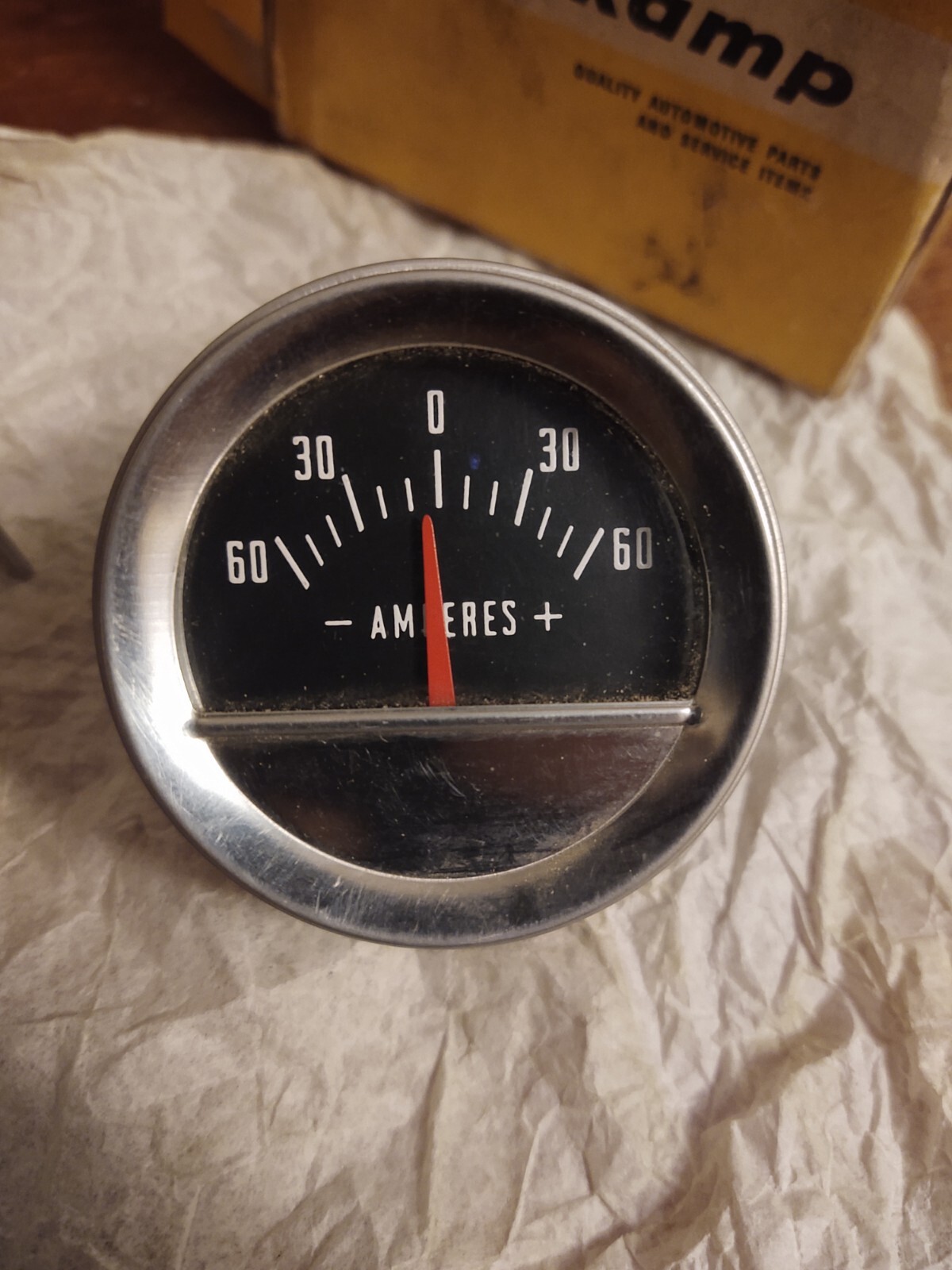 Napa Balkamp 35673 Ammeter New In Original Packaging! MFG Date Is