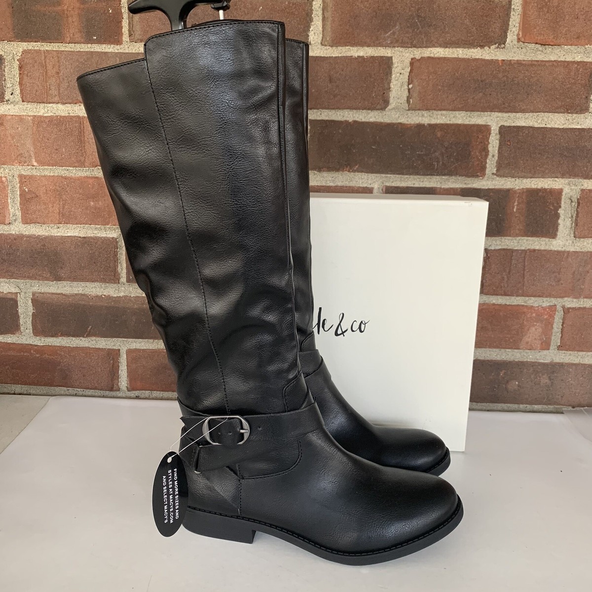 Knee High Style And Co Booties Macys Macys Boots Over The Knee 2025