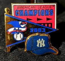 New York Yankees Pin 2003 AL champs