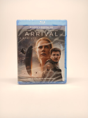 Arrival (Blu-ray + Digital HD) NEW Factory Sealed Denis Villeneuve