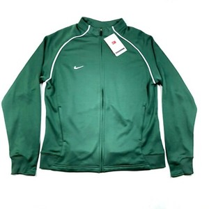 green nike track jacket