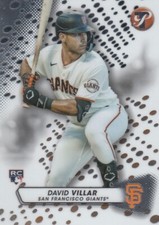 DAVID VILLAR TOPPS PRISTINE ROOKIE CARD RC SAN FRANCISCO GIANTS #162 2023 23