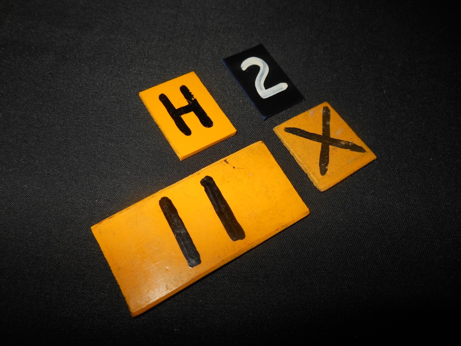 WW II RAF Aircraft - OPERATIONS ROOM BLOCK MAP TILE SET #5 - VERY RARE!