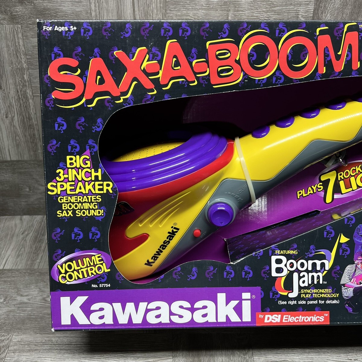 Kawasaki SAX-A-BOOM Vintage 1999 DSI New Old Stock SEALED IN BOX