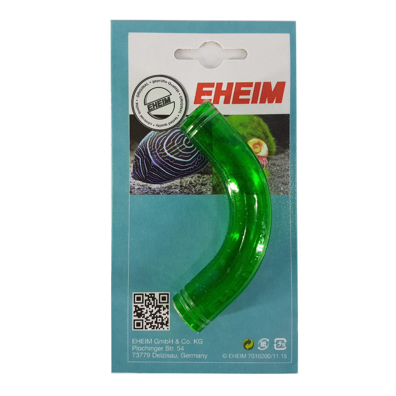 EHEIM 4015100 - 16mm ELBOW Pipe CONNECTOR AQUARIUM FILTER 90 Bend 16/22 - Image 3