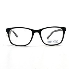 Robert Mitchel RMJ8000 BK Kids Eyeglasses Frames Black Purple Square 47-16-130