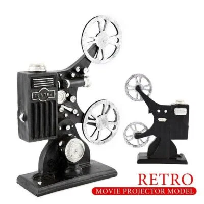 Projecteur de film vintage en résine réaliste pour la maison Projecteur de film vintage en résine réaliste pour la maison