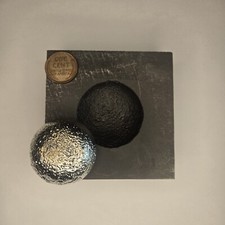 Round Moon3D Graphite Ingot Mold for Gold Silver Copper Casting Refining