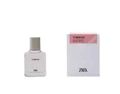 Zara Tuberose 30ml Eau de Toilette Woman Edt Fragrance Women oz New 