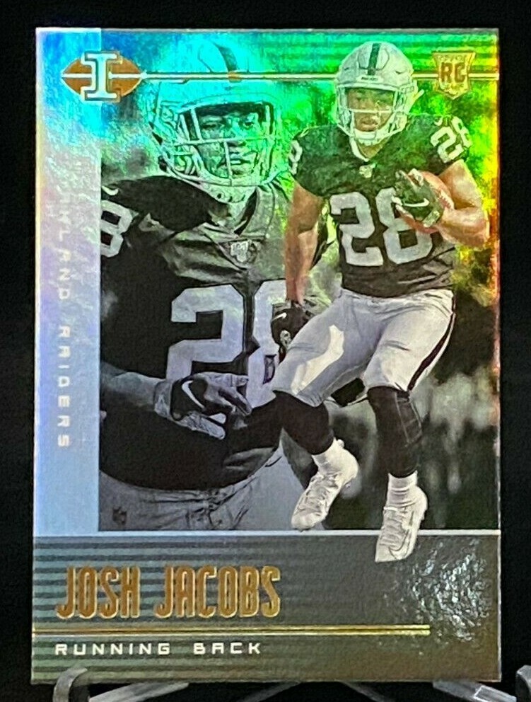 Josh Jacobs Panini Illusions #20 Base