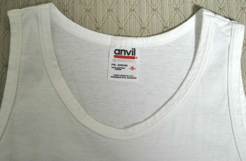 Vintage 2001 Huntington Beach WAVES of LIBERTY Muscle Tank Top GYM SHIRT Sz S - Picture 5 of 6