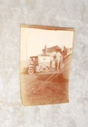 WW1 AMBULANCE. ORIGINAL PHOTO circa 1915. APPROX 11 x 8 cms. SEPIA