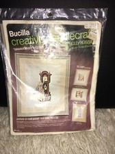 Bucilla Needlecraft Holly Hobbie Grandfathers Clock